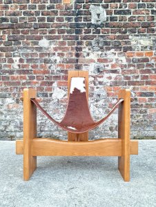 Fauteuil tripode vintage, siège design