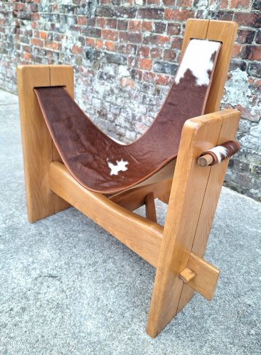 Fauteuil tripode vintage, siège design