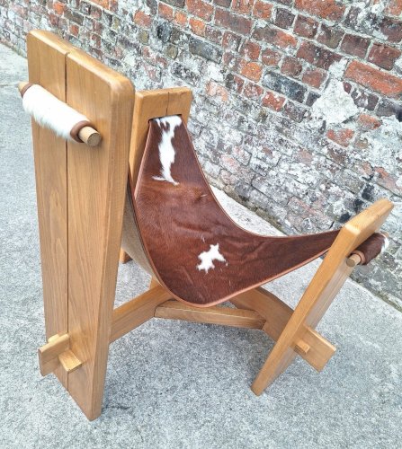 Fauteuil tripode vintage, siège design