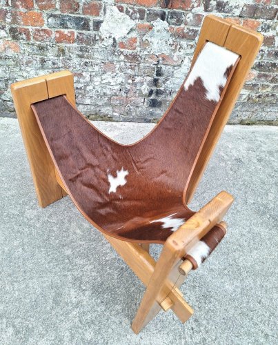 Fauteuil tripode vintage, siège design