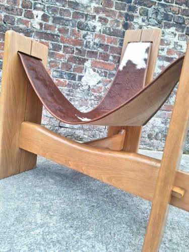 Fauteuil tripode vintage, siège design