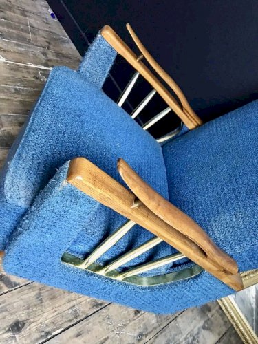 Fauteuil vintage, meuble siège ancien