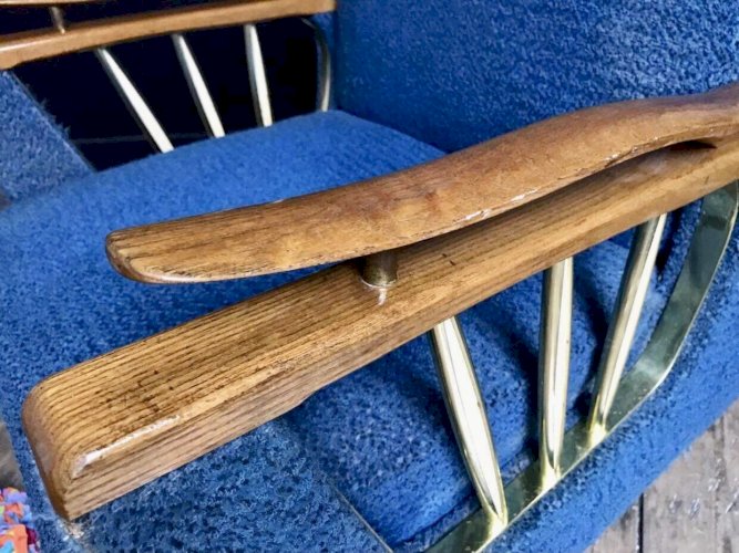 Fauteuil vintage, meuble siège ancien