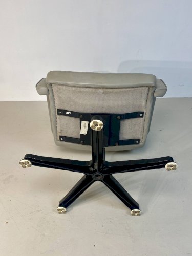Fauteuil visiteur mobilier international cuir Gris 2000