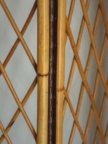 Félix, le grand paravent en rotin clair N°27