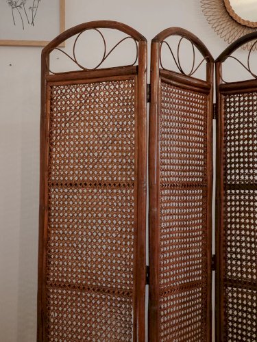 Félix, le paravent canné en rotin N°21