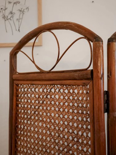 Félix, le paravent canné en rotin N°21