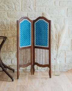 Félix, the wooden and fabric screen No. 15