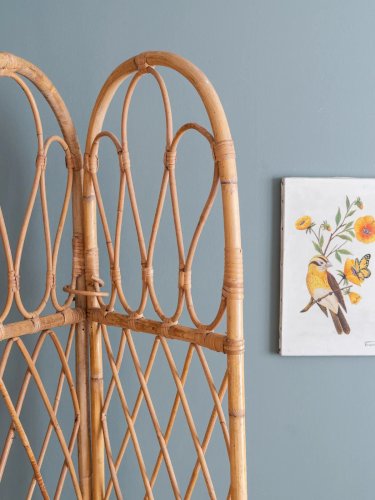 Félix, le paravent en rotin N°16