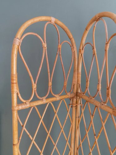 Félix, le paravent en rotin N°16