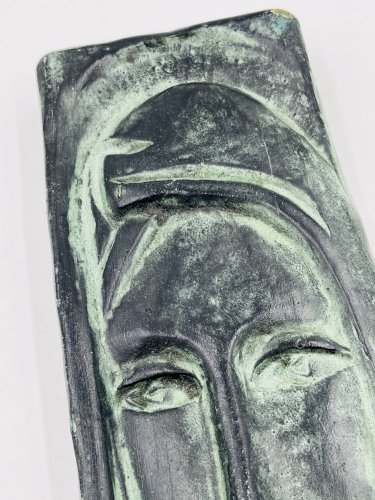 Femme en céramique style Picasso