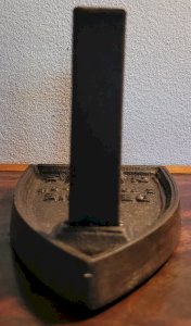 Iron No. 5 in cast iron - Deroche bleach - E foucher & Cie - Paris.