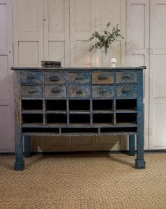 Fernand, le grand meuble de métier patiné N°187