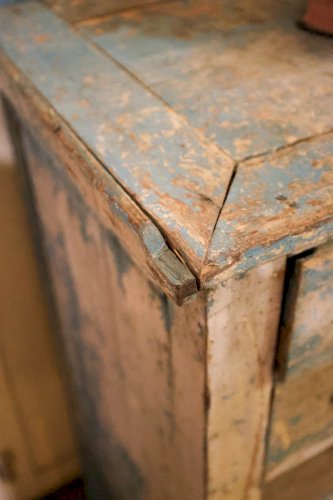 Fernand, le grand meuble de métier patiné N°187