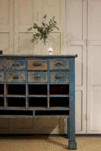 Fernand, le grand meuble de métier patiné N°187