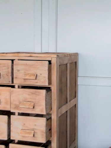 Fernand, le meuble de métier haut en bois N°182