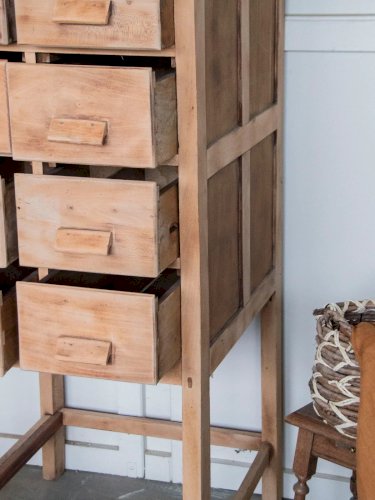 Fernand, le meuble de métier haut en bois N°182