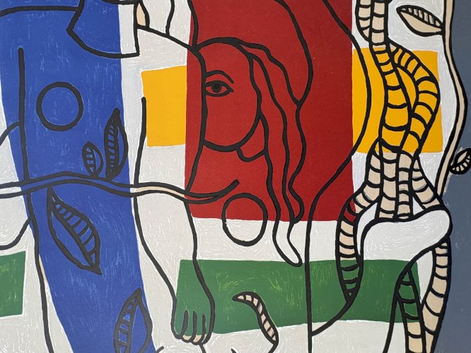 Fernand Léger – Affiche originale 1966 – Musée Cantini Marseille – Mourlot