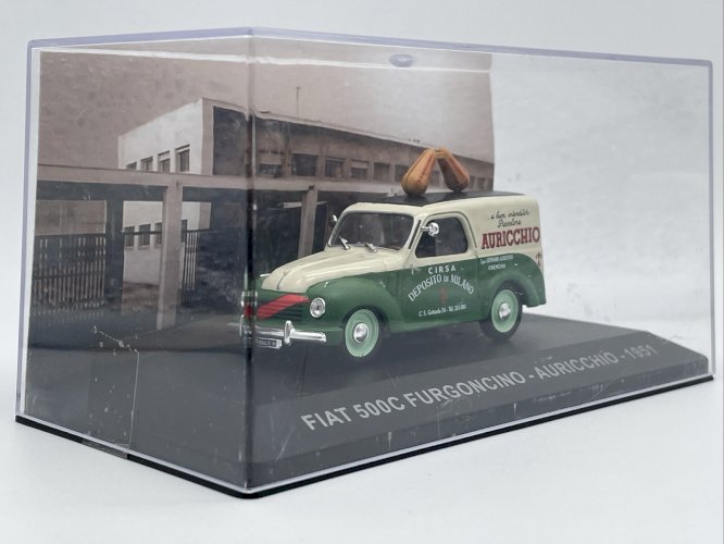 Fiat 500C Furgoncino Auricchio (1951) 1/43 Altaya