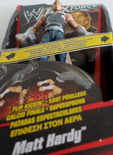 Figurine Catch WWE flex force Matt Hardy neuve
