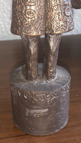 Figurine éditeur Beeldrecht Amsterdam Ivo Colje replica de Haags Jantje 1981