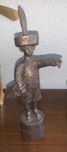 Figurine éditeur Beeldrecht Amsterdam Ivo Colje replica de Haags Jantje 1981