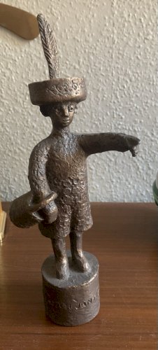 Figurine éditeur Beeldrecht Amsterdam Ivo Colje replica de Haags Jantje 1981