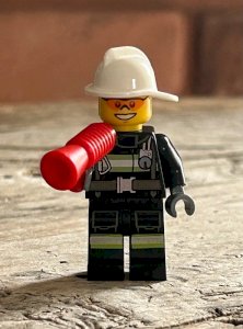 Lego figure and accessory