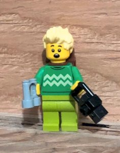 Lego figure and accessories