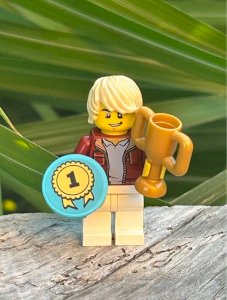 Lego figure and accessories