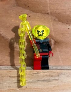 Lego figurine and accessories