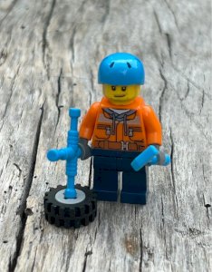 Lego figure and accessories
