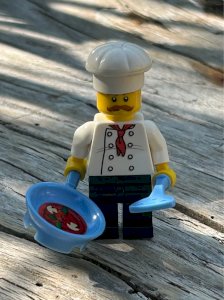 Lego figure and accessories