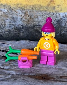 Lego figure and accessories
