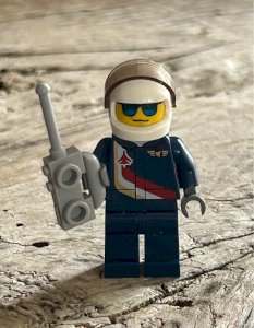 Lego figurine and accessories