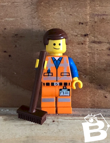 Figurine Lego Agent d entretien