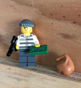 Lego Bandit Figurine