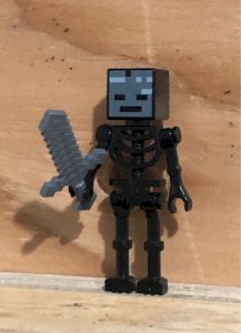 Lego Minecraft Skeleton Figure