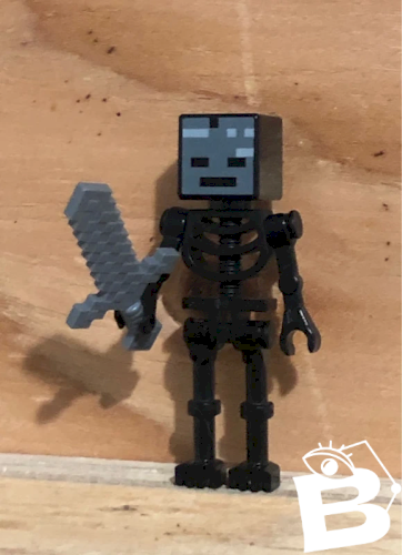 Figurine Lego Minecraft squelette