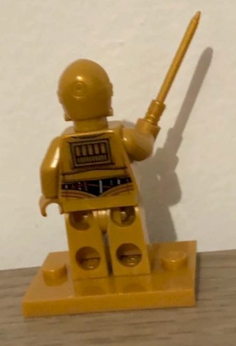 Figurine Lego Star Wars dorée