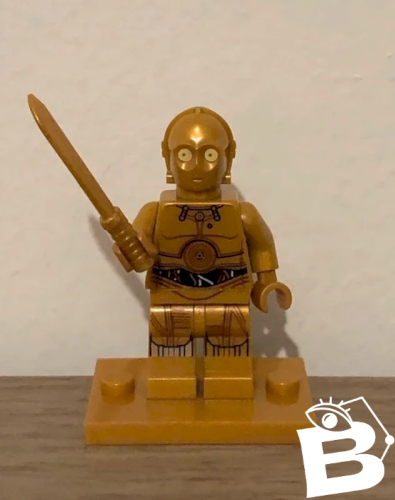 Figurine Lego Star Wars dorée