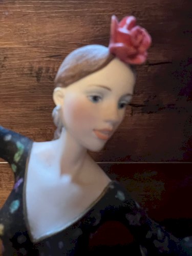 Figurine LEONARDO – Danseuse Flamenco – Sculpture décorative – 36 cm