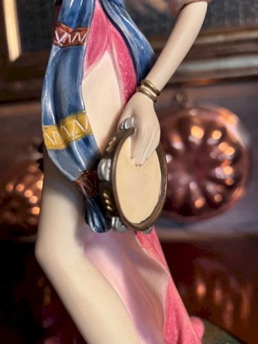 Figurine LEONARDO – Gipsy – 1996 – Danseuse bohémienne – 36 cm