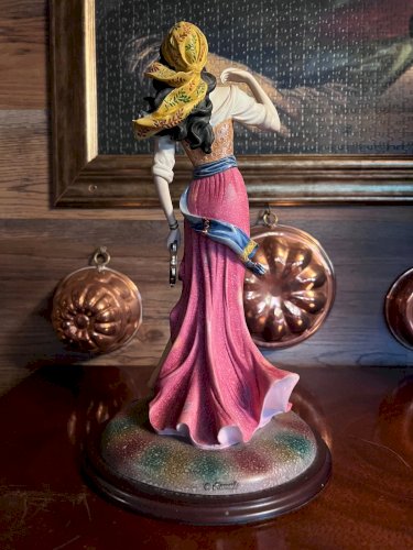 Figurine LEONARDO – Gipsy – 1996 – Danseuse bohémienne – 36 cm
