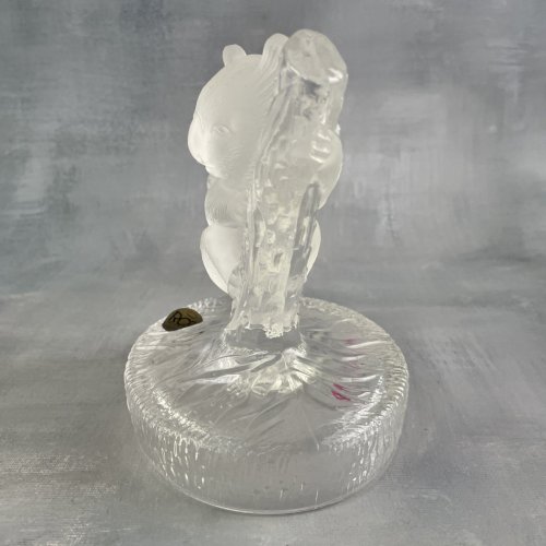 Figurine statuette Koala cristal RCR Royal Crystal Rock 24% plomb Italy Wildlife