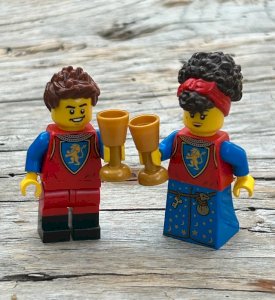 Lego figurines and accessories