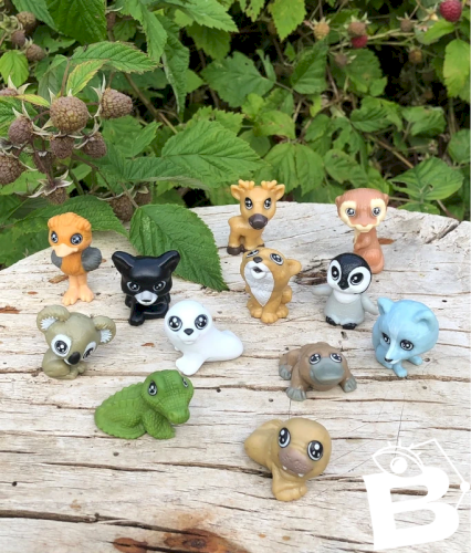 Figurines Kinder animaux tous mignons