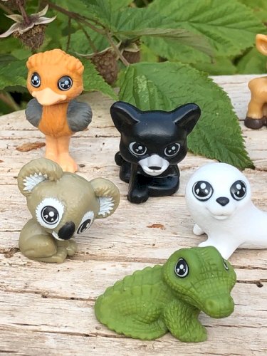 Figurines Kinder animaux tous mignons