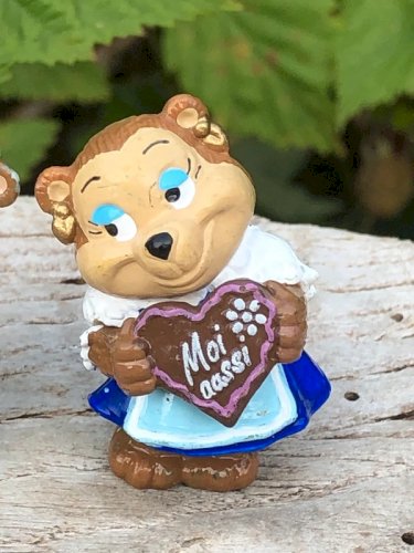 Figurines Kinder Ours Bavarois Je t aime / Moi aussi