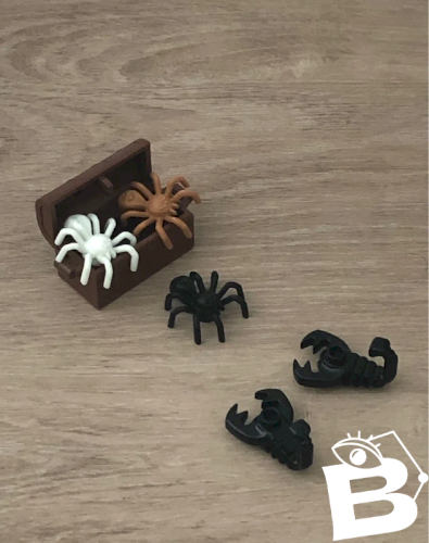 Figurines Lego Araignées contre scorpions